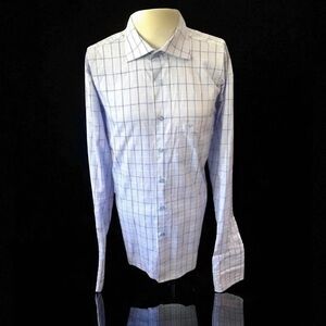 New! GIORGIO ARMANI Mens French Cuff Shirt Size 18 3XL